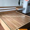 Giường ngủ gỗ công nghiệp phun sơn trắng GN04