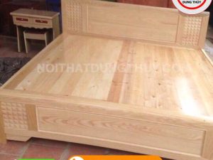Giường ngủ gỗ sồi Nga GN06