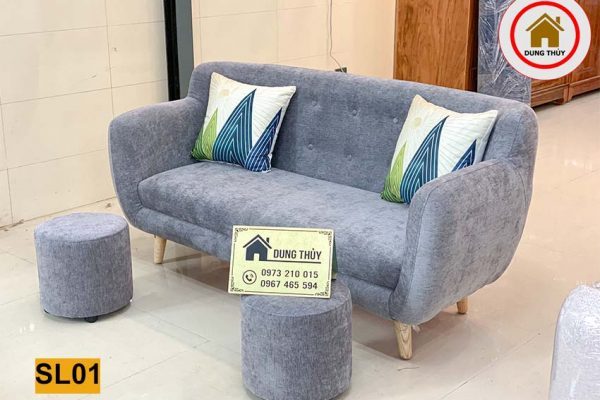 Ghế salon sofa văng thuyền đơn giản SL01