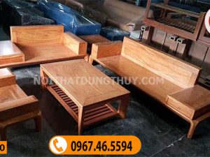 bộ bàn ghế gỗ phong cách hiện đại SG40