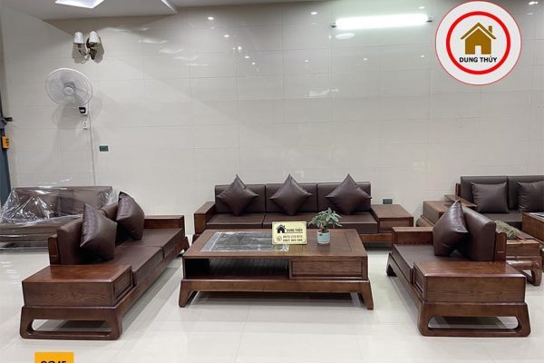 bộ sofa 3 văng chân quỳ SG45