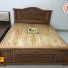 Giường ngủ mặt nan kiểu truyền thống gỗ đinh hương GN17