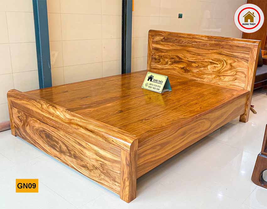 kích thước tiêu chuẩn giường ngủ bằng gỗ