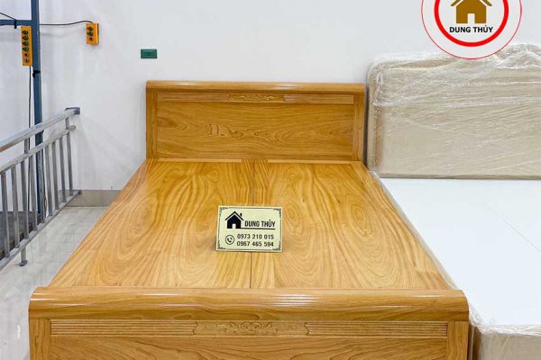 Giường hộp gỗ gõ đỏ GN21