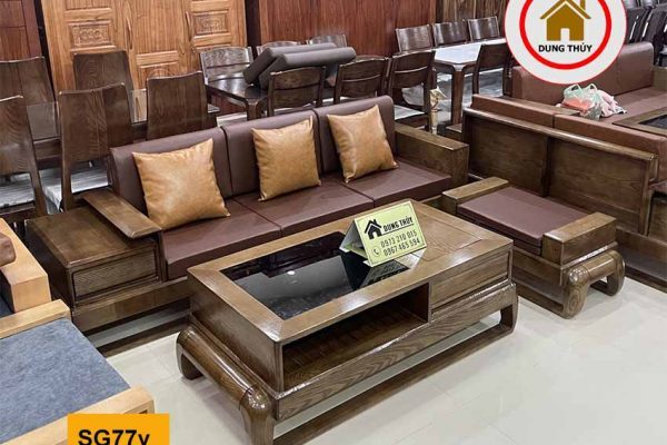 bộ sofa văng chân đùi gà go soi SG77v