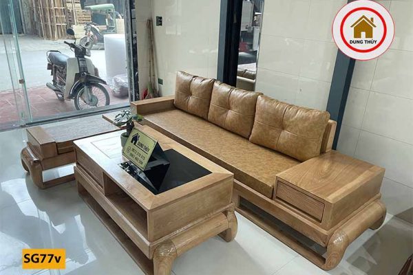 sofa văng đùi gà SG77v nét