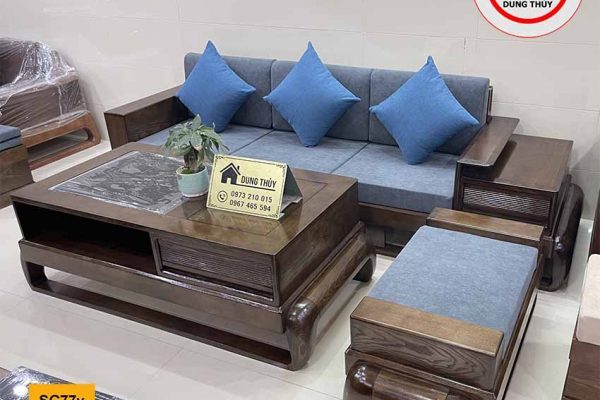 sofa văng đùi gà gỗ sôi SG77v