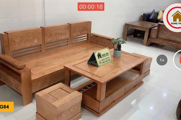 bộ sofa gỗ SG84