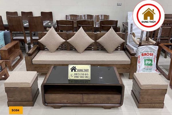 sofa văng tay trứng SG84 đẹp