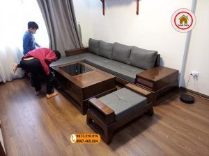 bộ sofa nhà anh Dũng Thanh Trì