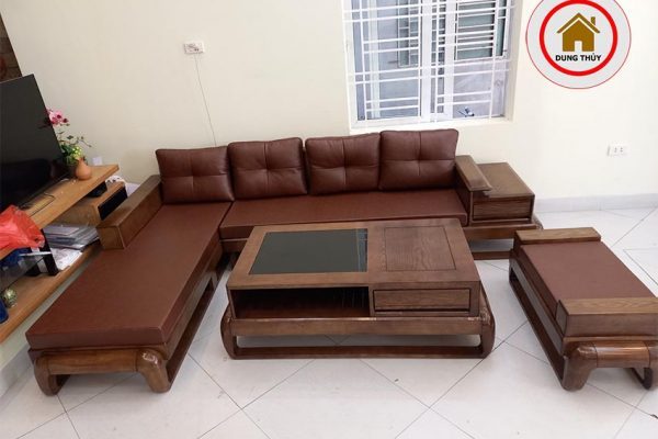 sofa góc chữ L đùi gà