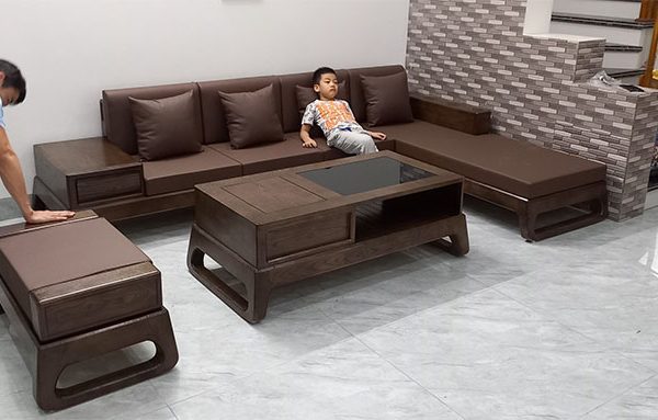 ghế sofa góc chữ L chân quỳ7