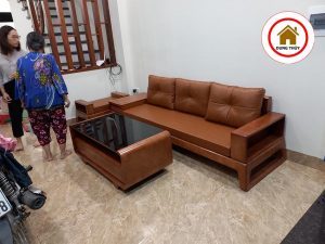 sofa gỗ Mê Linh