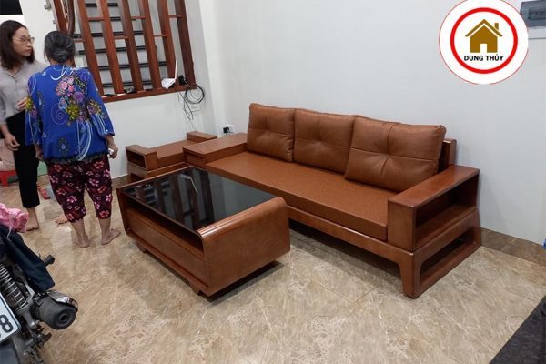 sofa gỗ Mê Linh