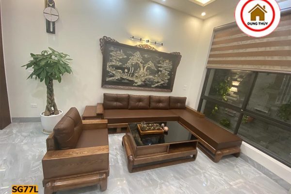 sofa góc chữ L đùi gà SG77L đẹp