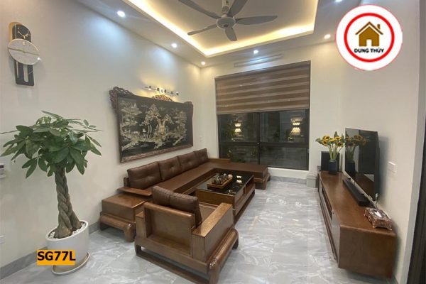 sofa góc chữ L đùi gà SG77L đẹp