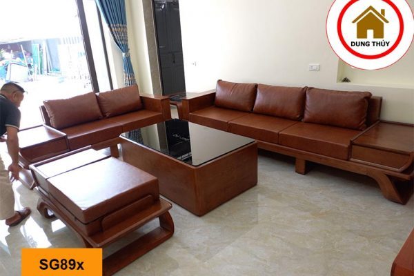 bộ ghế sofa 2 văng thuyền cánh tiên SG89x7