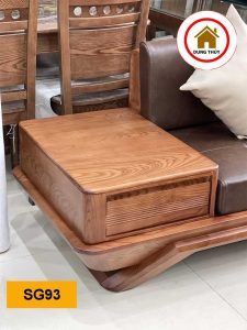 Bộ ghế sofa văng phi thuyền gỗ sồi Nga SG93