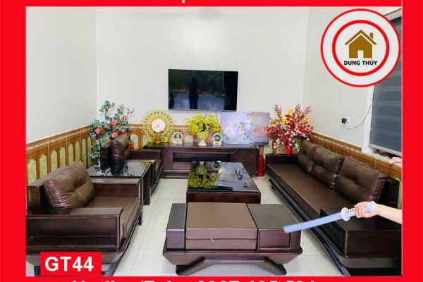 Bộ ghế sofa đối phi thuyền gỗ sồi Nga GT44 2024