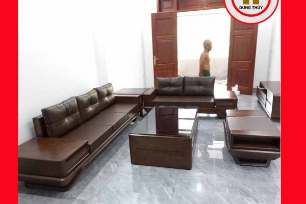 sofa gỗ Đại Cường đẹp SG91