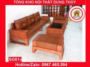 sofa gỗ Phú Thị 2