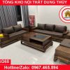 Bộ ghế sofa 2 văng đùi gà gỗ sồi Nga SG68 2024