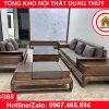 Bộ ghế sofa 2 văng đùi gà gỗ sồi Nga SG68 2024