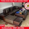 Bộ ghế sofa 2 văng thuyền cánh cong gỗ sồi Nga SG95