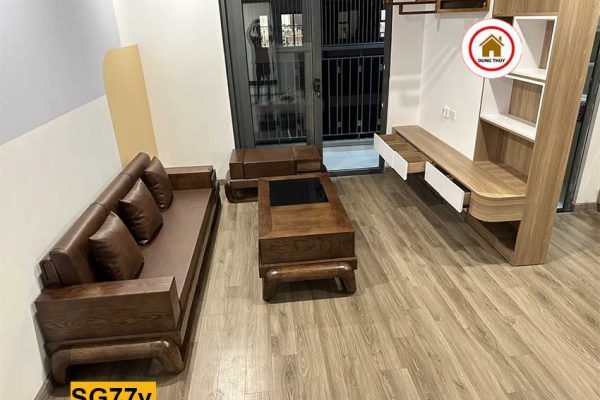 ghế đối gỗ sồi SG77v đẹp3