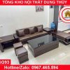 Bộ ghế sofa phi thuyền 1 văng gỗ sồi Nga phoyen 2